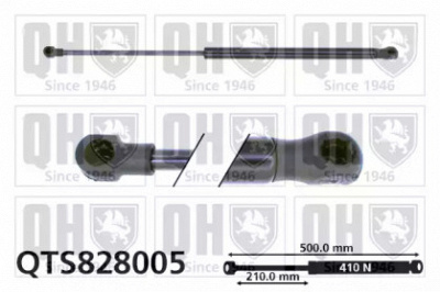 QUINTON HAZELL qts828005 -  Газовая пружина, крышка багажник